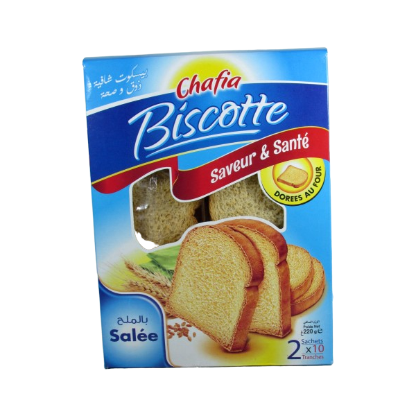 Biscotte Salé-Chafia-220G - Market By ToutDuNet